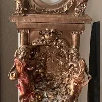 مجسمه تزئینی جا ساعتی و آب نما