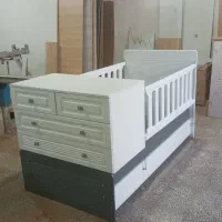 سرویس خواب نوزاد|تخت و سرویس خواب|شاهین‌شهر, شیخ بهایی|دیوار