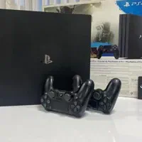 ps4 pro کپی خور دو دسته همراه با ۱۴ تا بازی