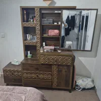 تخت خواب دو نفره و اینه درایور|تخت و سرویس خواب|تهران, خزانه|دیوار