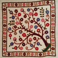 پته دوخته شده زیبا