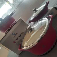 ست سه تایی قابلمه سرامیکی وگاتی|ظروف پختوپز|کرمان, |دیوار