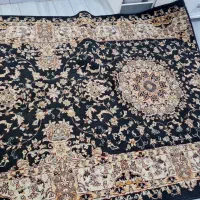 قالی ۱۶۰ در ۱۴۰ رنگ مشکی|فرش|اهواز, اسلام آباد غربی|دیوار