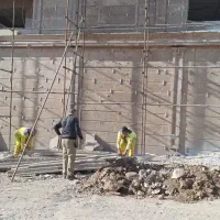 دو نیرو استادکار داربستی