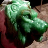 مجسمه کاردست یشم وزن یک کیلو