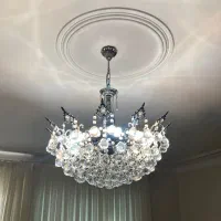 لوستر کریستال برنز ۱۲ شاخه