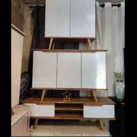 ست آینه کنسول جا کفشی میز تلویزیون|بوفه، ویترین، کنسول|دورود, |دیوار