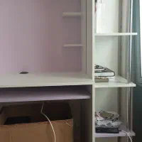 میز کامپیوتر با دکور و کتابخانه|میز تحریر و کامپیوتر|اردبیل, |دیوار