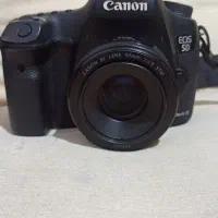 دوربین ۵دی مارک سه به همراه لنز ۵۰ فیکس