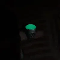 انگشتر شب نور دارسبز