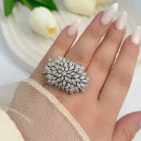 انگشتر نقره زنانه سرویس وساعت نقره کاملا عیار 925|بدلیجات|تبریز, |دیوار