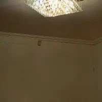 لوستر سقفی کریستال ۴ حالته ریموت دار|لوستر و چراغ آویز|اهر, |دیوار