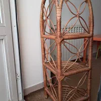 شلف و قفسه چوبی ۳کنج|کتابخانه، شلف، قفسههای دیواری|شهریار, رضی آباد بالا|دیوار