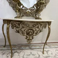 آیینه شمعدان برنز توکار|آینه|زنجان, |دیوار