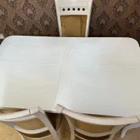 میز ناهارخوری ۶ نفره در حد نو|میز و صندلی غذاخوری|رشت, خمیران زاهدان|دیوار