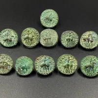 سکه کوشانی مفرقی|کلکسیون سکه، تمبر، اسکناس|کلاله, |دیوار