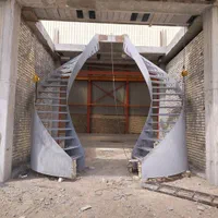 فراز پله، پله پیچ، پله گرد، پله معلق وسوله