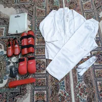 وسایل ورزشی . حلقه ورزشی لوازم کاراته لباس کاراته