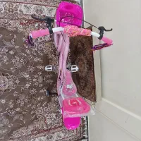 دوچرخه دخترانه سایز ۲۰ صورتی رنگ تمیز در حد|دوچرخه، اسکیت، اسکوتر|تهران, مسعودیه|دیوار