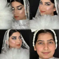 پکیج‌عروس فقط ۶۸۰۰ با تست میکاپ پکیج همراه ۹۸۰|خدمات آرایشگری و زیبایی|مشهد, مصلی (کارمندان اول)|دیوار