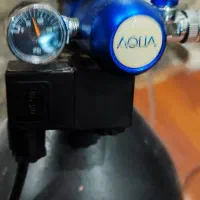 مانومتر و شیربرقی و کپسول 6لیتری co2  برا آکواریوم