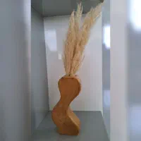 گلدان دفرمه و گل دم روباهی