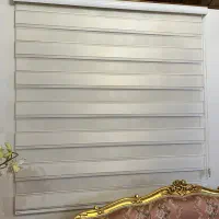 پرده زبرا اورجینال ترک در حد نو|پرده، رانر، رومیزی|تهران, شهرک امید|دیوار