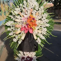 انواع تاج گل ترحیم افتتاحیه (نمایشگاه بین المللی)|خدمات پذیرایی، مراسم|چهاردانگه (تهران), |دیوار