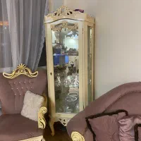بوفه و ویترین چوبی