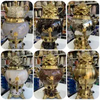 سماور گازی جدید سه تیکه