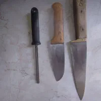 چاقوی قصابی مهر دار ومصقل