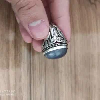 انگشتر عقیق کبود یمنی قدیمی|جواهرات|بجنورد, |دیوار