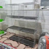 قفس پرنده هشت خان تاشو|لوازم جانبی حیوانات|کرمان, |دیوار