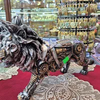مجسمه شیر کامپوزیتی
