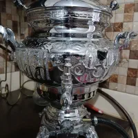 سماور تمام استیل طرح هخامنشی