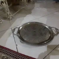 سینی قدیمی برنج اصل مارک جام جم
