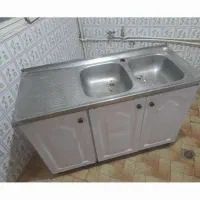 سینک ظرفشوی با کابینت فلزی