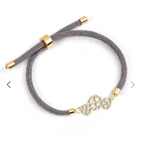 دستبند سه گل طلا