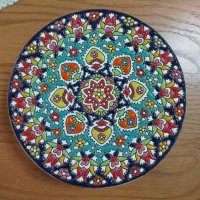 بشقاب دیوارکوب میناکاری در طرح و رنگ و سایز مختلف|صنایع دستی و سایر لوازم تزئینی|تهران, شهرک طالقانی|دیوار