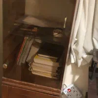 کتابخانه چوبی|کتابخانه، شلف، قفسههای دیواری|سمنان, |دیوار