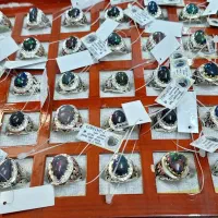 انگشتر نقره اوپال