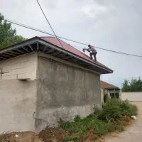 نقاشی ساختمان حلب وشیروانی