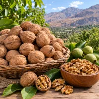 گردو درجه ۱ مرغوب،بادام