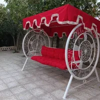 تاب فلزی صندلی باغی رستگار ، ۴ نفره تخت شو کد ۵۳