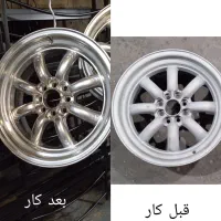 خدمات رنگ استاتیک. رنگ کوره ای . رنگ پودری و تولید|خدمات پیشه و مهارت|اصفهان, حصه جنوبی|دیوار