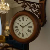ساعت دیواری دوطرفه