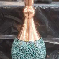 گلدون فیروزه 20سانت باجعبه