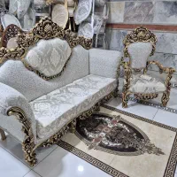 مبل سلطنتی ۹نفره تمام دسته دار مبلمان شاهان|مبلمان خانگی و میز عسلی|تبریز, |دیوار