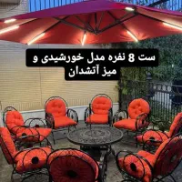 فروش مستقیم میز و صندلی فضایی باز