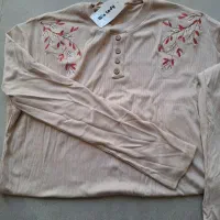 بلوز کشی فری سایز بلوز شلوار لمه برشکا